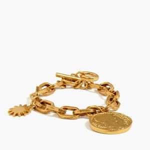 J CREW  COIN SUN BRACELET